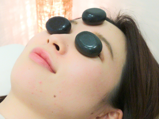 耳くびホットストーン/耳下腺リンパケア/みみほぐし/ヘッドスパ
